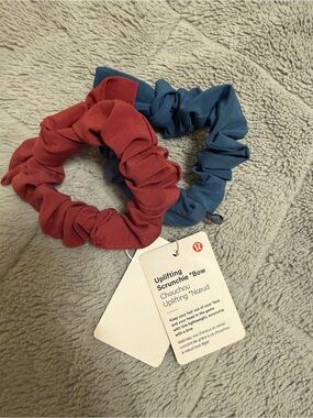 Set of 2 Lululemon Uplifting Scrunchie *Bow